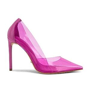 Tony Bianco from REVOLVE Alijah Heel in Pink Vinylite